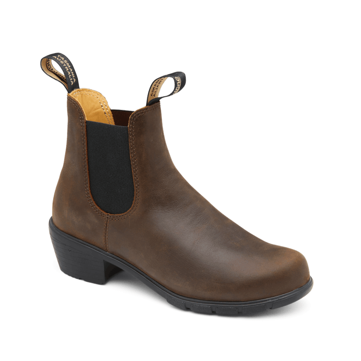 #1673 middle heel womens boots